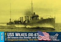 USS Sampson-class DD-67 Wilkes, 1916-1934