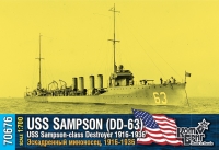 USS Sampson-class DD-63 Sampson, 1916-1936