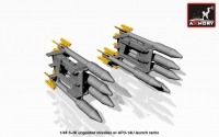 S-3K unguided missiles w/ APU-14U launcher rack