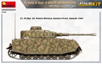 Немецкий танк Pz.Kpfw.IV Ausf.H Krupp-Grusonwerk с интерьером. Август-сентябрь 1943 г.