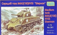 Американский танк Sherman M4A3(105) HVSS