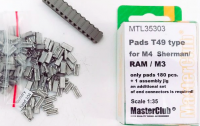 Pads T49 type for M4 Sherman/M3/RAM