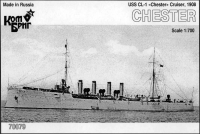 Американский крейсер CL-1 "Chester", 1908 г.