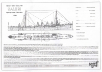 Американский крейсер CL-3 "Salem", 1908 г.
