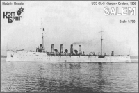Американский крейсер CL-3 "Salem", 1908 г.