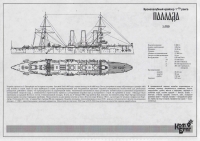 Крейсер первого ранга "Паллада", 1902 г.