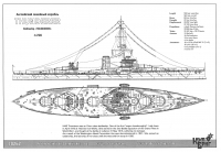 Английский линкор "Thunderer", 1912 г.