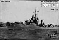 Американский эсминец "Porter", 1941-42 гг.