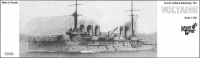 Французский линкор "Voltaire", 1911 г.
