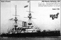 Английский броненосец "Majestic", 1895 г.