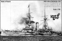 Английский броненосец "Albion", 1901 г.