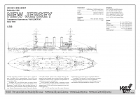 Американский броненосец BB-16 "New Jersey", 1906 г.