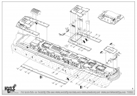 Океанский лайнер RMS Lusitania, 1907 г. По ватерлинию.