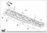 Океанский лайнер RMS Lusitania, 1907 г. По ватерлинию.