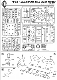 Пожарный автомобиль FV-651 Salamander Mk.6 Crash Tender