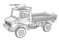 Армейский 2-т грузовик UNIMOG U1300L