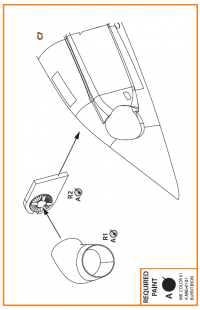 Выхлопные патрубки для UH-2 A/B SEASPRIT ранних версий. Эпоксидные