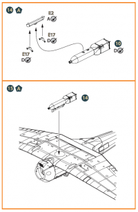 Дополнительный набор деталей для Ki-51 Sonia всех версий