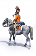 Трубач 2-го Вестфальского кирасирского полка, 1809