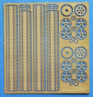 ФТД траки T-26 (для Skif / UM kits) + звездочка + ленивец