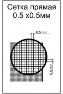 ФТД Сетка прямая (ячейка 0,5х0,5)