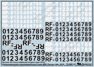 Декаль Дополнительные ОЗ ВВС России 