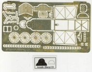 ФТД Aviatik (Berg) D I (интерьер кабины, спицованные колёса, крепёж растяжек, сиденье пилота и т.д.) - TOKO