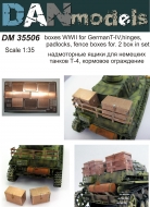 ФТД надмоторные ящики для немецких танков T-IV