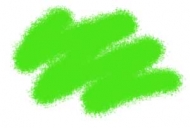  Краска акриловая яркозеленая