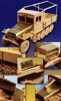 3-тонный полугусеничный грузовик Sd.Kfz.11 (поздняя версия)