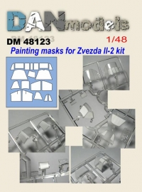 маска для модели самолета Ил-2 (Звезда)