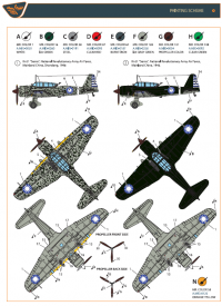 Самолет Ki-51 Sonia (2 шт. в наборе). ВВС иностранных государств. Starter kit