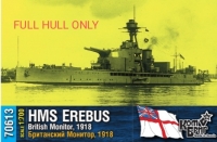 HMS Erebus Monitor, 1918 fit FULL HULL