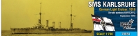 German Karlsruhe (2) Light Cruiser, 1916