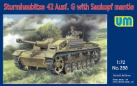 Немецкая САУ Sturmgeschutz 42 Ausf G с Saukopf