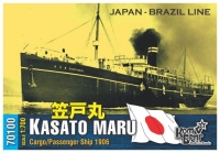 Japanese Cargo-Passenger Ship Kasato Maru, 1906