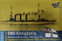 German Königsberg Light Cruiser, 1907