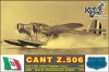 Итальянский гидросамолет CANT Z.506 , 1938  г. (1 по ватерлинию + 1 полный корпус)