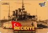 Турецкий крейсер "Mecidiye", 1903 г. Полный корпус.