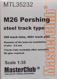 Tracks for M26 Pershing steel track type