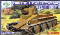 Американский средний танк Christie T-3 "M.1931"/"M.1940"