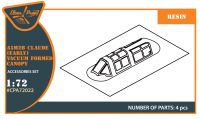 A5M2B Claude (early version) vacuum formed canopy