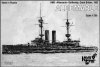 Английский броненосец "Albemarle", 1903 г.