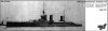 Английский линейный  крейсер "Queen Mary", 1916 г.