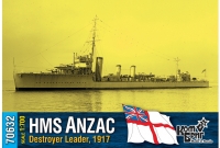 Британский лидер эскадренных миноносцев HMS "Anzac", 1917 г.