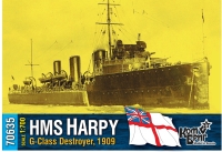 Английский миноносец HMS "Harpy" (G-Class), 1909 г.