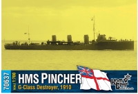 Английский миноносец HMS "Pincher" (G-Class), 1910 г.