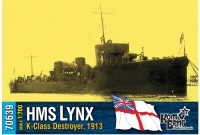 Английский миноносец HMS "Lynx" (K-Class), 1913 г.