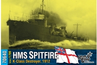 Английский миноносец HMS "Spitfire" (K-Class), 1912 г.