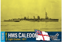 Легкий крейсер HMS "Caledon", 1917 г.